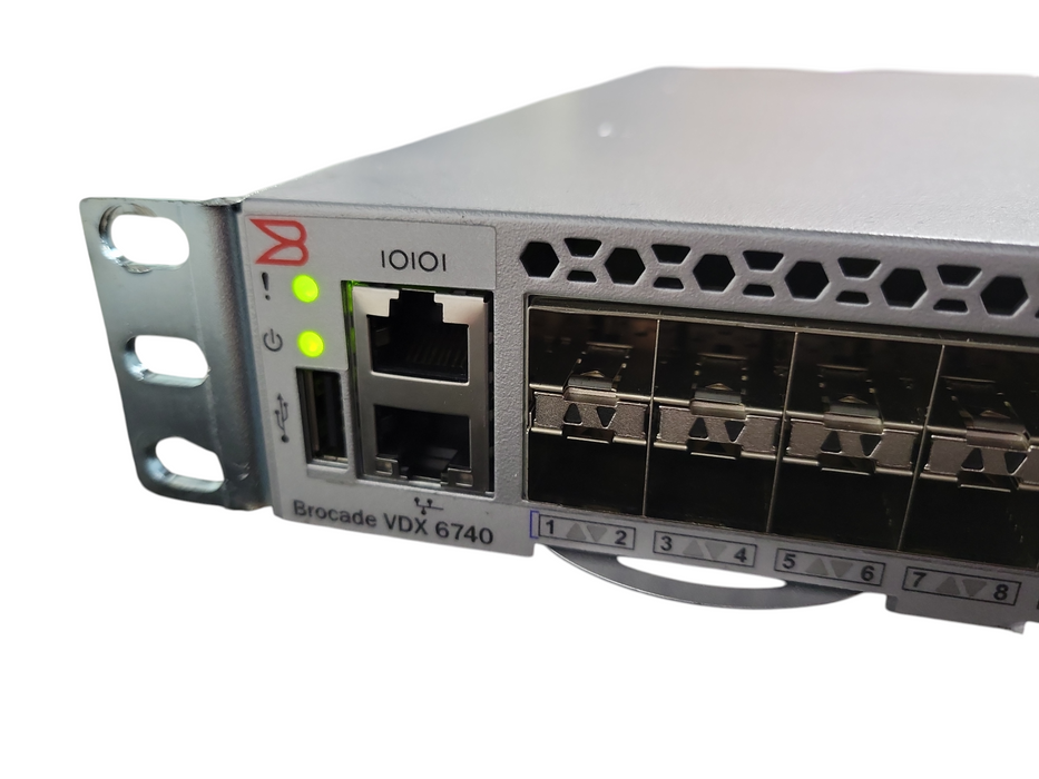 Brocade Networks BR-VDX6740-24-R 48x 10G SFP+ +4x 40Gb QSFP+ Switch, READ !
