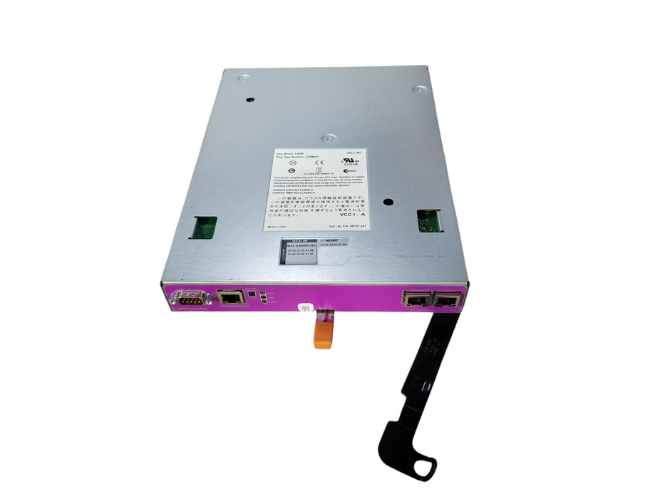 Dell EqualLogic PS4100 E04J-001 24-Bay Storage Array 2.5" 2x Control Module