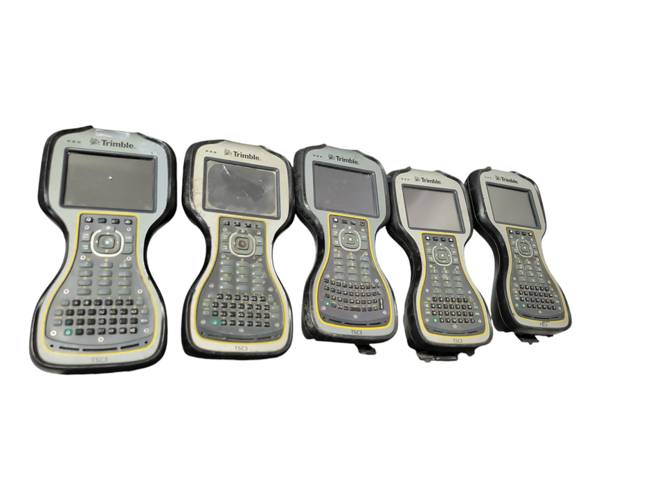 Lot of 5x Trimble TSC3 Field Controller Data Collector, See Detail _