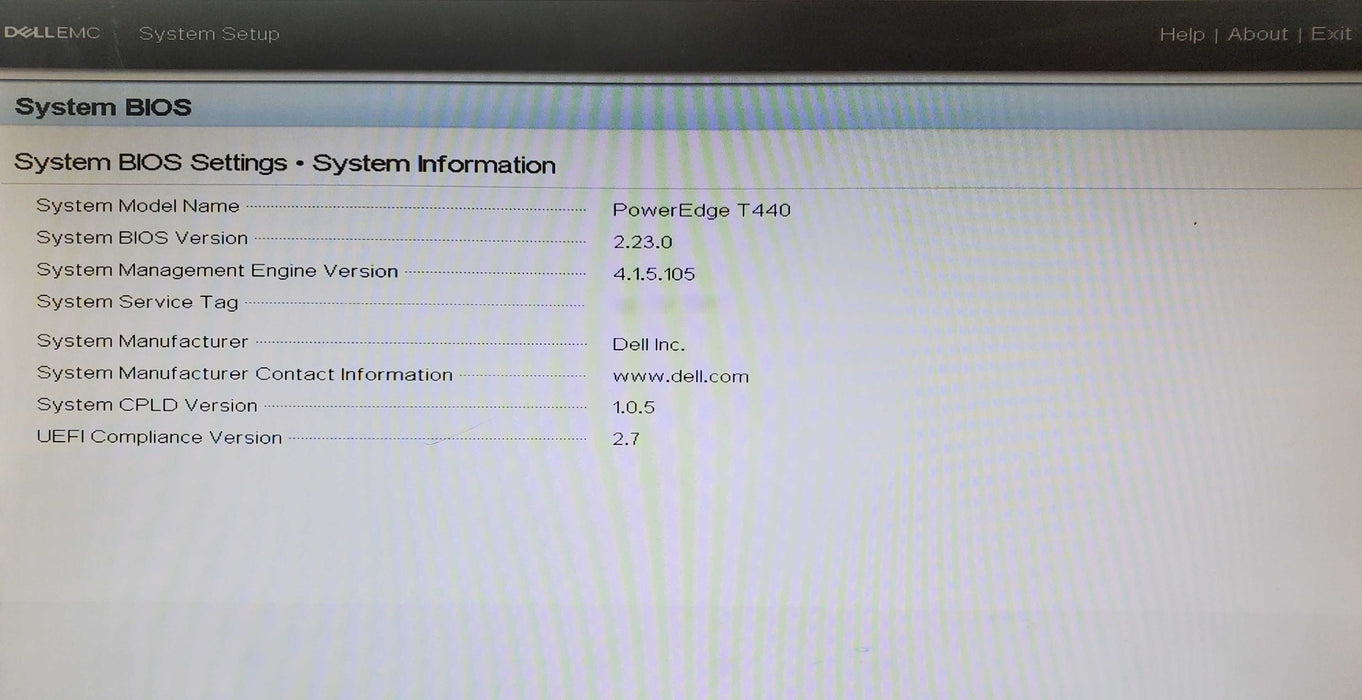 Dell PowerEdge T440 - 1x Xeon Bronze 3104, 16GB DDR4, H730P - No HDD