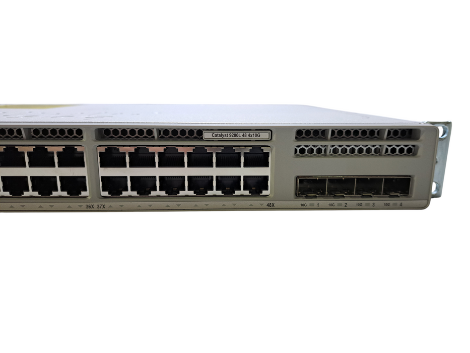 Cisco C9200L-48T-4X V01 | 48-Port Gigabit, 4x 10G SFP+ Switch w/ 1x PSU