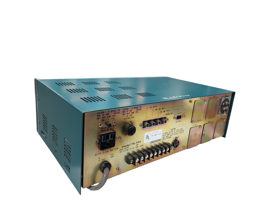 Vintage Toa Solid State PA-Amplifier Model: TA-956 =