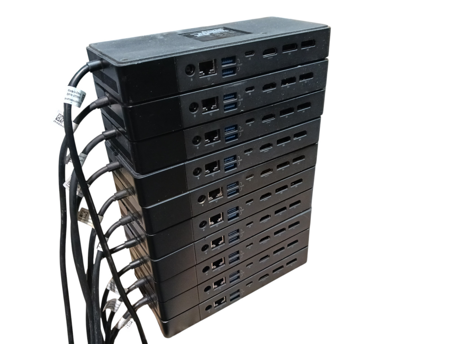 Lot of 10x Dell WD19S USB-C Docking Station No Power Supply