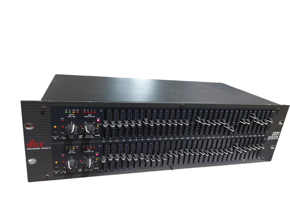 DBX Professional Products 2231 Equalizer/Limiter with Type 3 NR  =