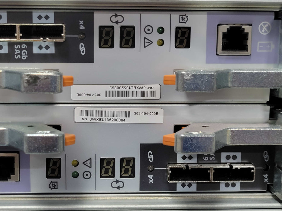 EMC SAE 25x 2.5'' Bay SAS Storage Array 2x Controllers, 2x PSU Q_