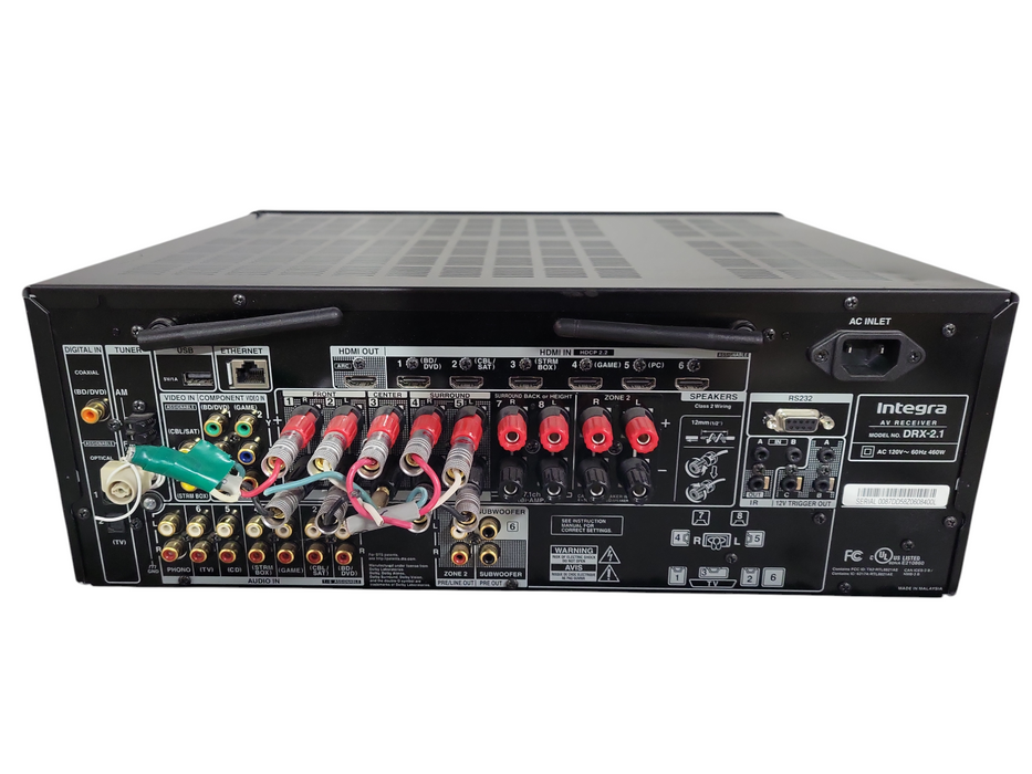 Integra DRX-2.1 Home Audio Amplifier !