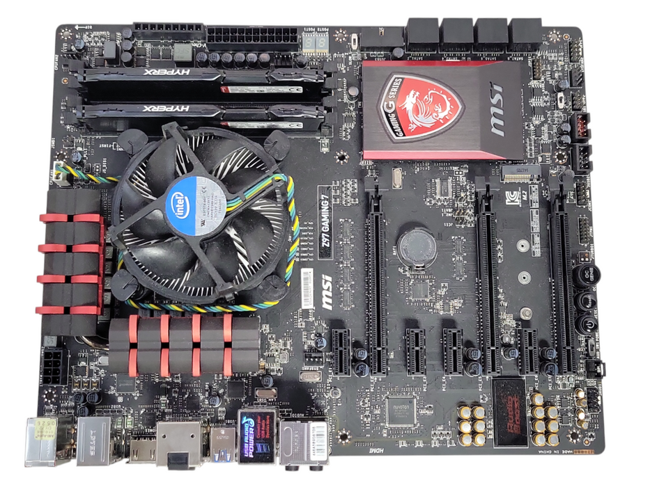 MSI Z97 Gaming 7 Intel LGA1150 Z97 ATX board w/ Core I7-4790K CPU, 16GB RAM _