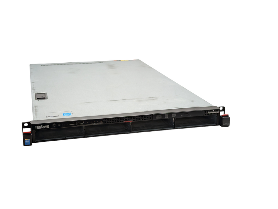 Lenovo RD340 Intel Xeon E5-2407 v2 @ 2.40Ghz 32GB RAM LSI SAS 9240-8i RAID -