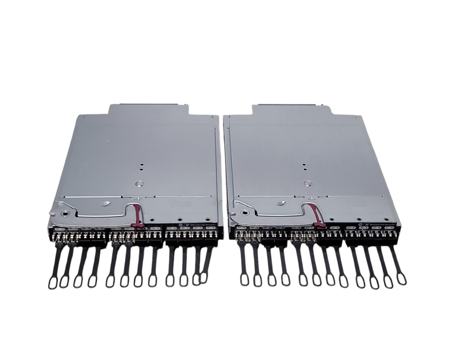 Lot of 2x HP brocade 16GB/16C Embedded SAn Switch C8S45A 724423-001 w/ SFPs _