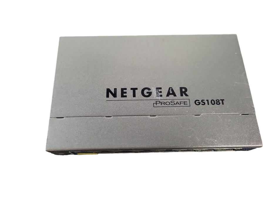 NETGEAR ProSafe GS108Tv2 GS108T Smart Switch 8-Port Gigabit !