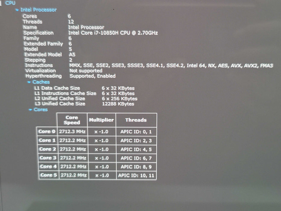HP ZBook Create G7 15" i7-10850H 32GB RAM R TX 2070 Super Max Q 256GB SSD  β Lap200