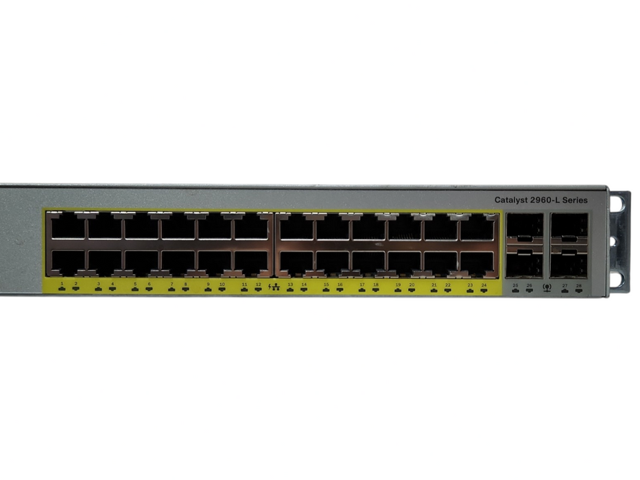 Cisco Catalyst WS-C2960L-24PS-LL 2960-L Gigabit PoE Network Switch