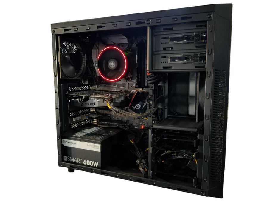 Custom PC Asus Strix B350-F GAMING Ryzen 7-1700 8GB DDR4 GTX 1060 No HDD