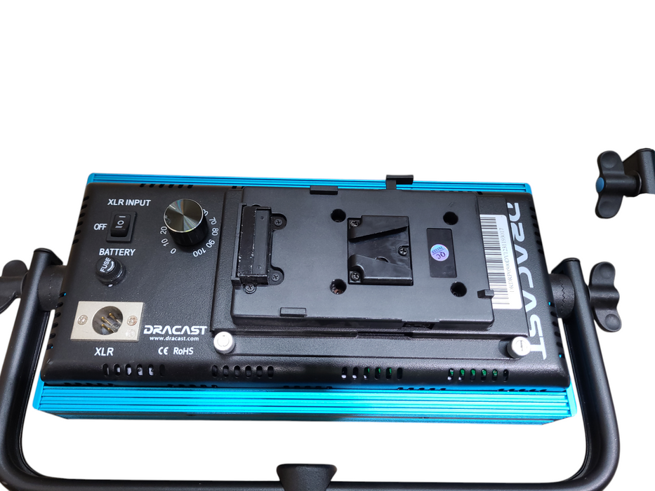 Lot 2x Dracast Pro Series LED500 Bi-Color LED Light Panel