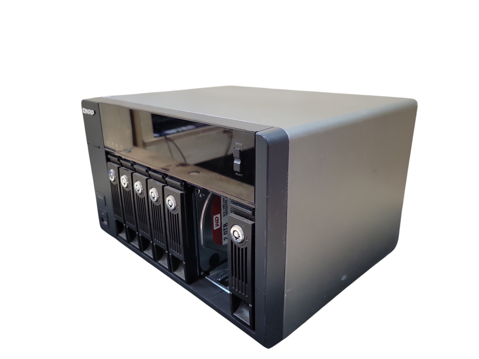 QNAP TS-869 Pro 8-Bay NAS Storage Array w/ 6x 2TB HDD