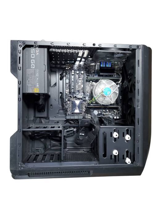 CUSTOM PC ASUS X99-M WS i7-6800K EVGA 750GQ 16GB RAM NO HDD NO GPU