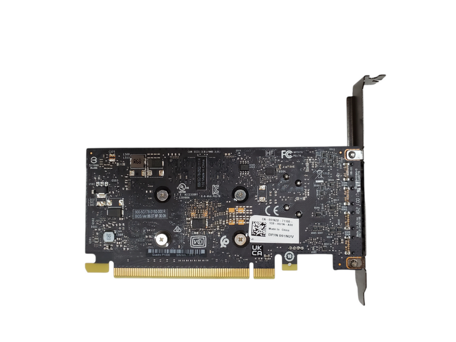 NVIDIA Quadro P1000 4GB GDDR5 - Graphics Card