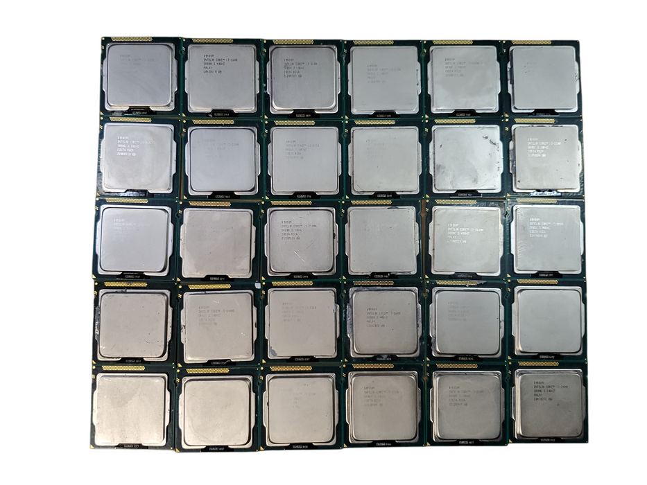 Lot of 180x, 2nd to 4th Gen i-series Desktop CPUs (CPU24-65)