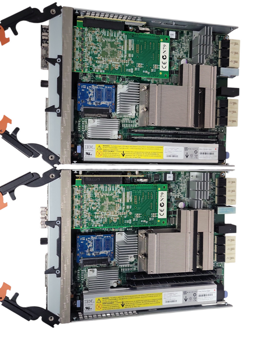 Lot of 2x IBM Storwize 6Gbps SAS 00AR108 V3700 Storage Controller 8GB FC No _