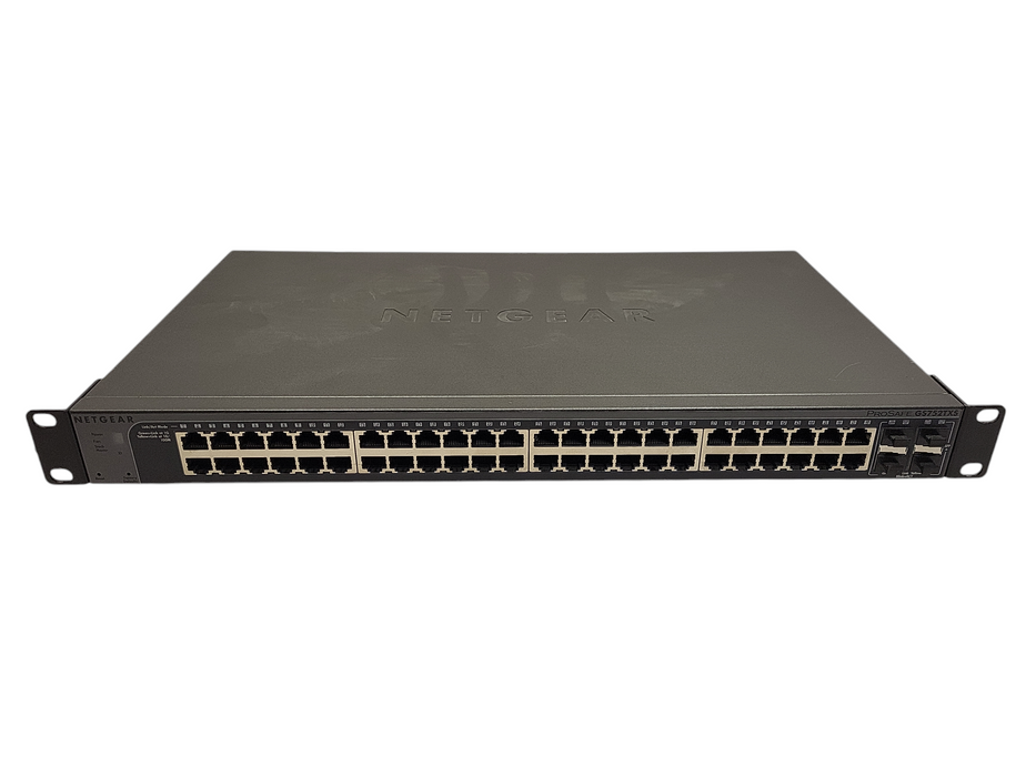 NETGEAR ProSafe GS752TXS 48 x GB RJ45 + 4 x 10GB SFP+ Managed Switch $