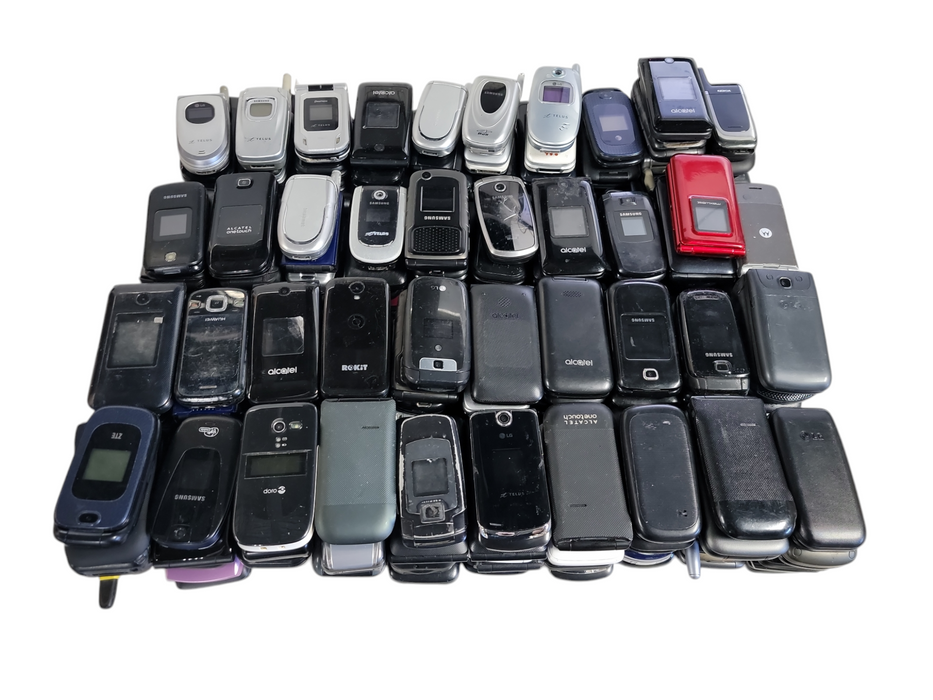 Lot of 200x Flip Phones [Untested] (