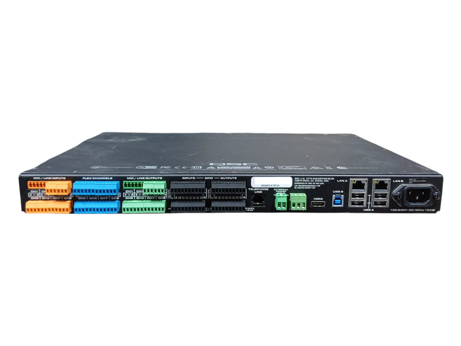 QSC Q-SYS Core 110F Digital Signal Audio Processor