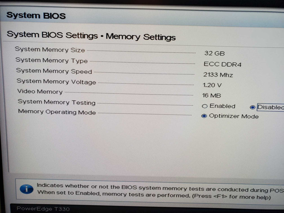 Dell PowerEdge T330 Intel Xeon CPU E3-1230  32GB RAM NO OS/HDD