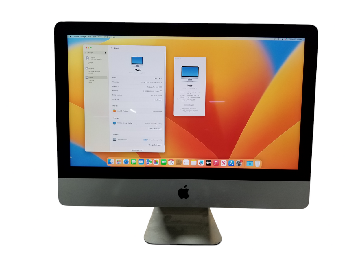 iMac 2017 21.5インチA1418 4K Radeon Pro Apple iMac 21.5