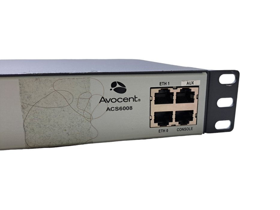 Avocent ACS 6008 8-Port Console Server ACS6008 *READ*