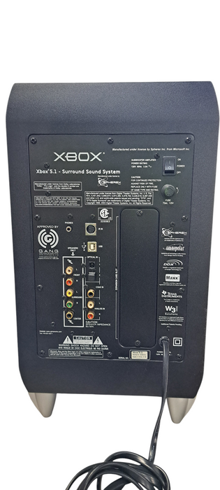 Spherex Original Xbox 5.1 Surround Sound Subwoofer System | READ