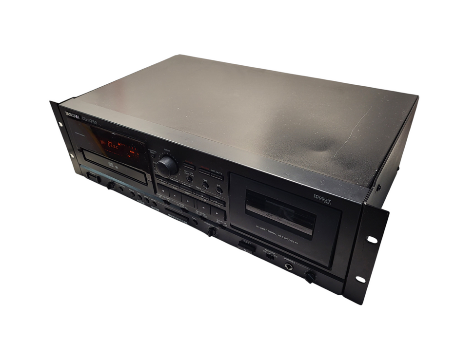 TASCAM CD-A750 Professional CD Player & Cassette Recorder Unit $