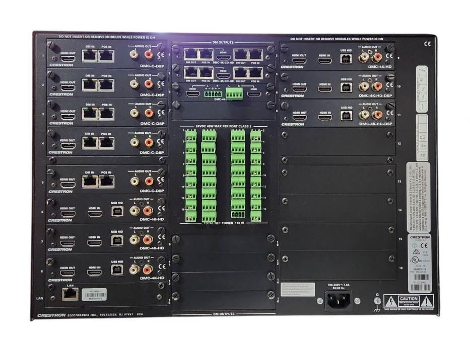 Crestron DM-MD16X16 HD Digital Media Switcher