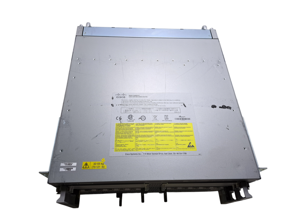 Cisco ASR1004 Router ASR 1000 Series w/ 2x SPA-5X1GE-V2, ESP20, RP2 DUAL AC )
