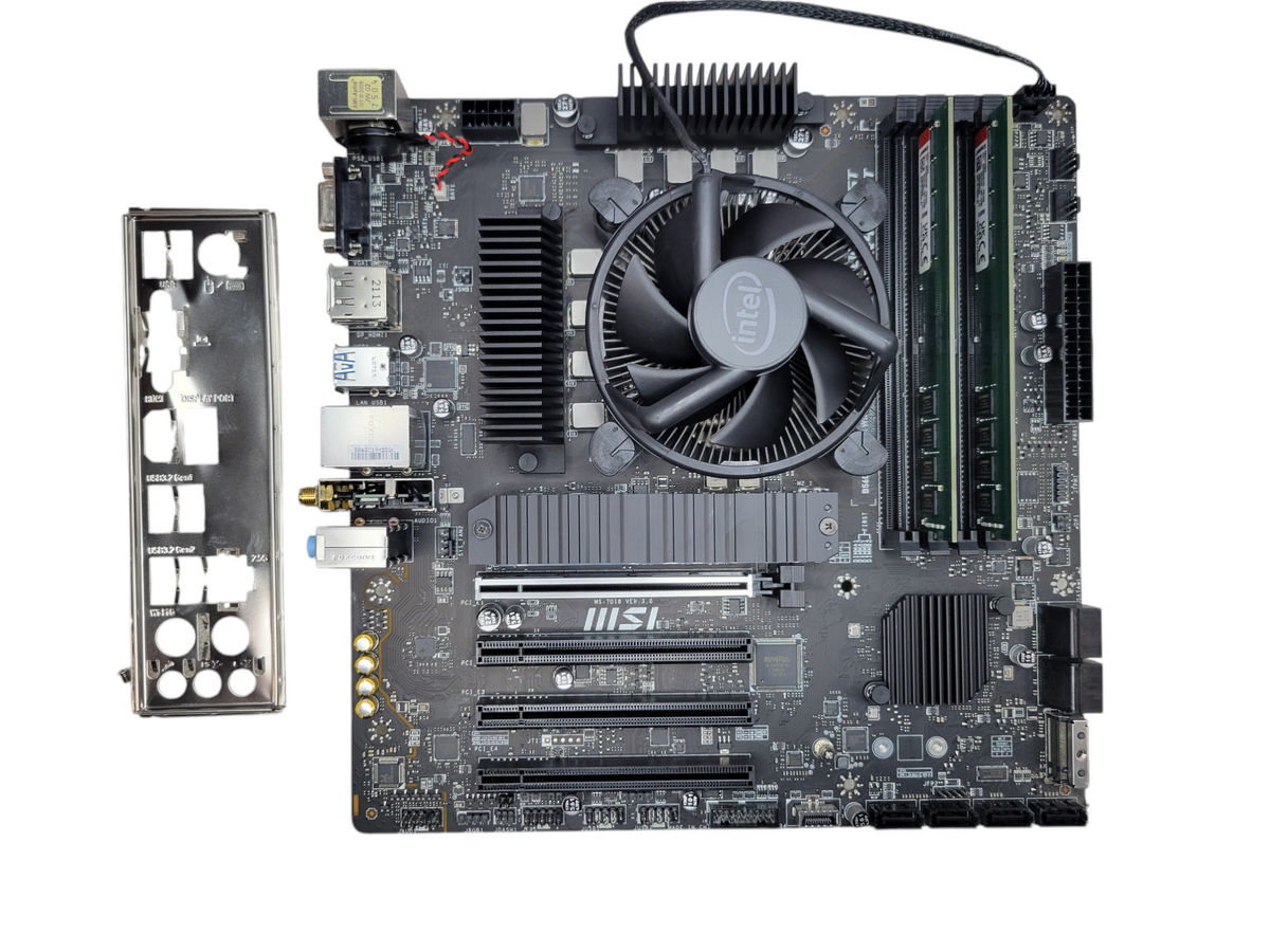 【動作確認済み】i7-10700K&B460MPRO-VDH WIF即日匿名配送 Intel Core i7-10700 MSI B560M PRO-VDH WIFI 16GB DDR4 % — retail.era