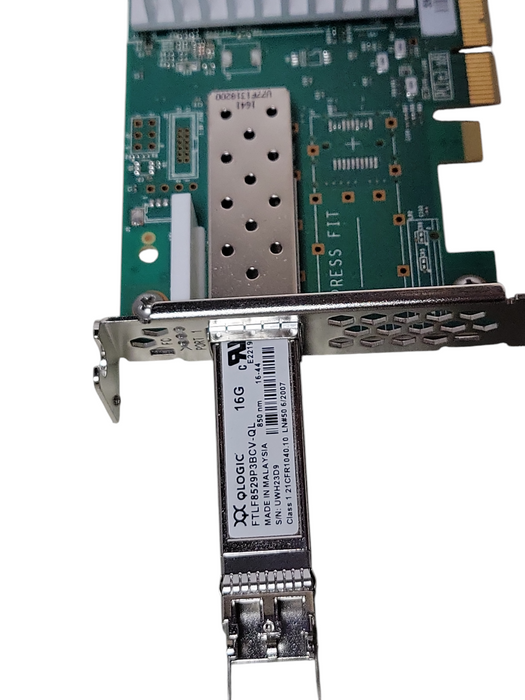 Dell Qlogic QLE2690L-DEL Dual Port 16GB FC Adapter 0P3T0T, LP bracket _