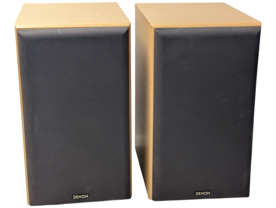 Pair DENON By MISSION SC-M50 2 Way Reflex 6 Ohms Bookshelf Speakers  -