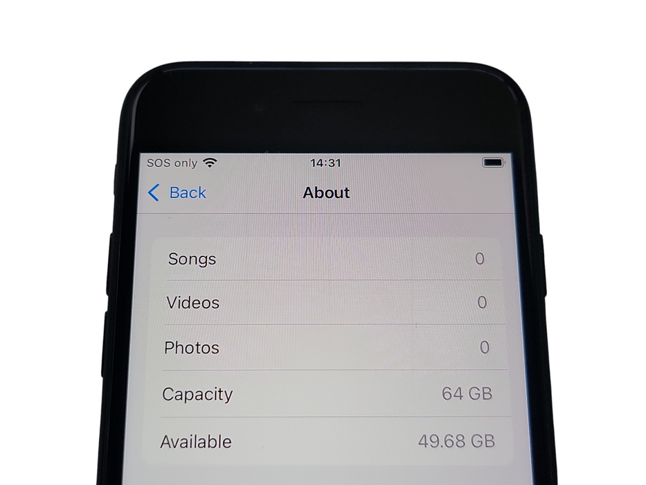 Apple iPhone SE 3 - 64GB - Black [A2595]