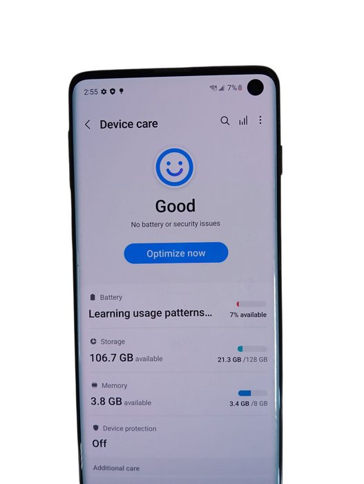 Samsung Galaxy S10 - 128GB - Black [SM-G973W]