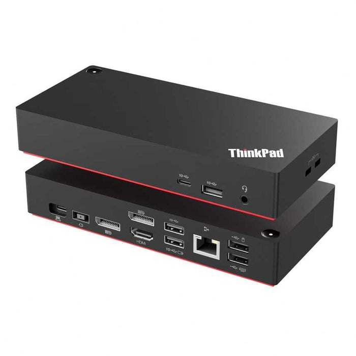 Lenovo ThinkPad Hybrid 4K USB-C / USB-A Docking Station 40AF w/ Power Adapter