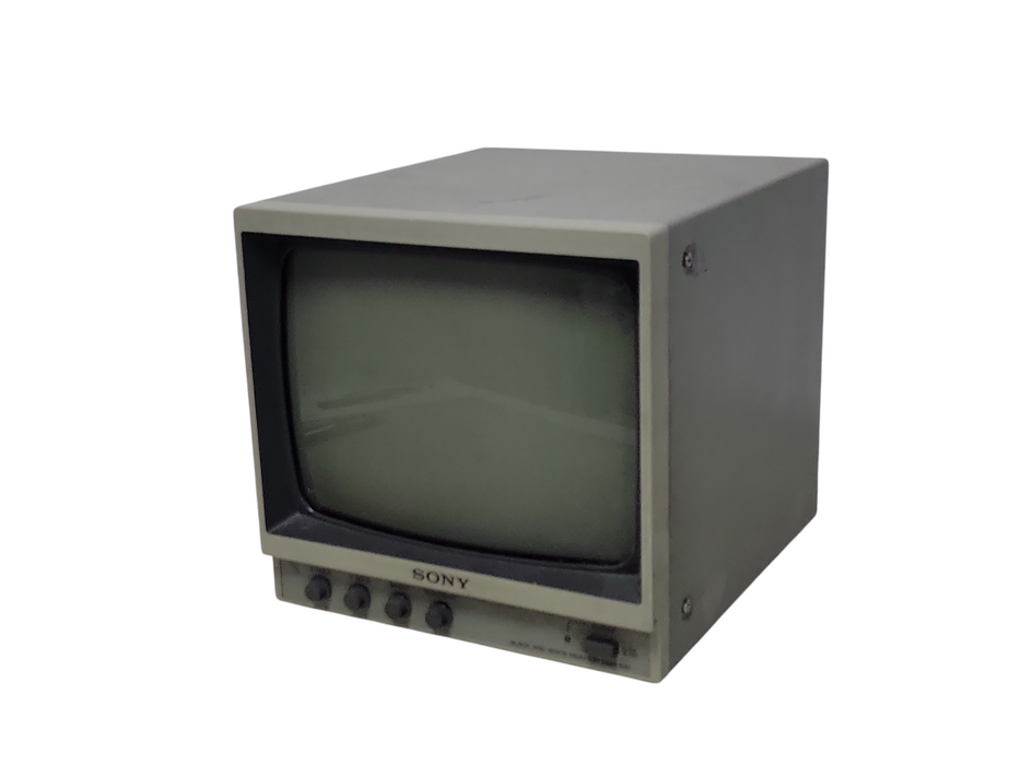 SONY BLACK AND WHITE SCREEN MONITOR 9'' VIDEO SSM-930, READ _