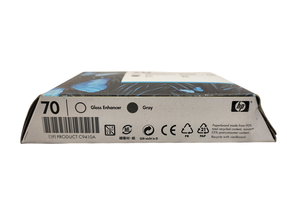 New Genuine HP 70 Gloss Enhancer / Gray Printhead C9410A  $