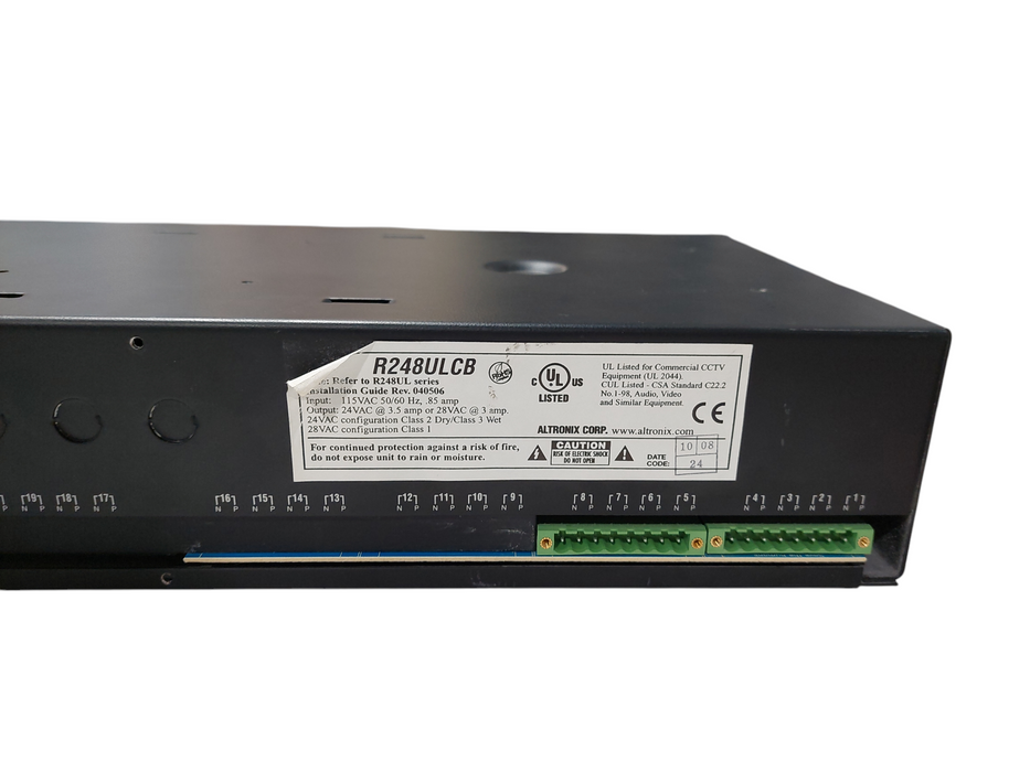 Altronix Proprietary Power Supply  =
