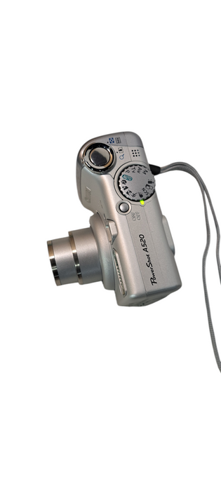 Canon PowerShot A520 4.0MP Silver Digital Camera 4x Zoom