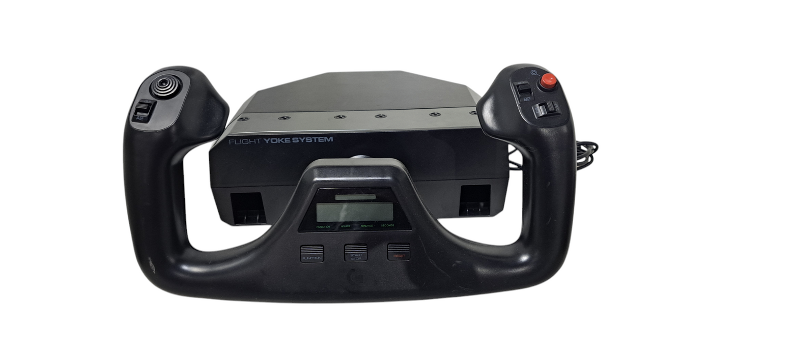 Logitech Flight Yoke Controller System J-U0004 | Untested