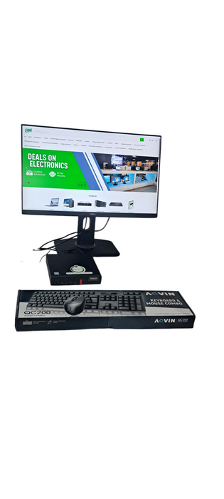 Complete PC Setup i5-8400T|8GB RAM|256GB SSD W/ Monitor, Mouse and Keyboard