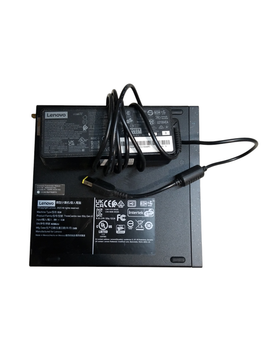 Lenovo ThinkCentre Neo 50q Gen4, i5-13420H CPU 16GB RAM 512GB NVMe 90W AC