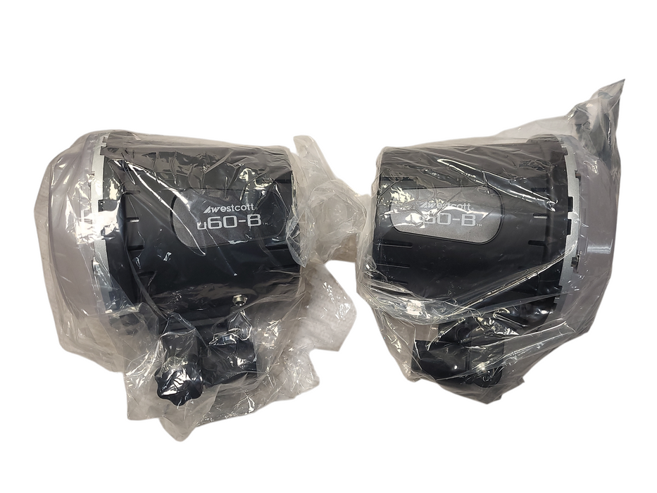 Westcott u60-B 60W 2-Light Bi-color LED KIT Open box $