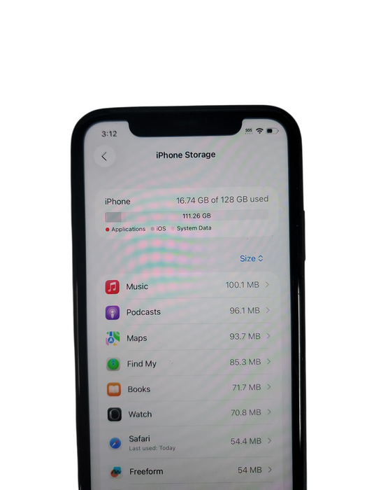 Apple iPhone 11 - 128GB - Space Gray [A2111]