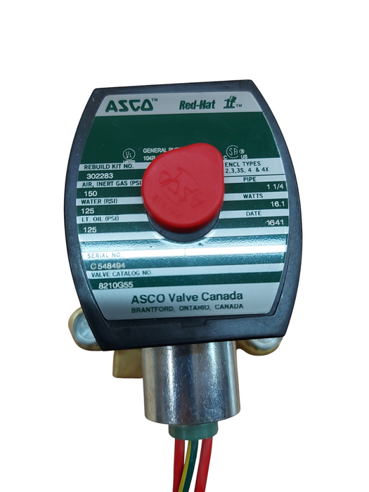 ASCO BSPT Floating Diaphragm Solenoid Valve