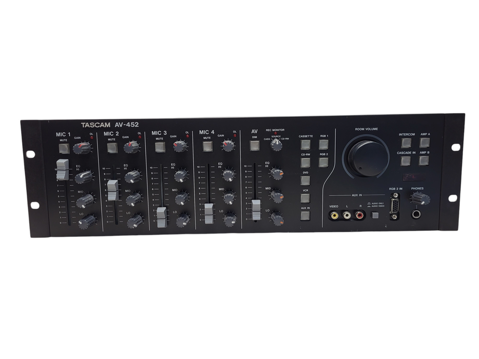 Tascam AV-452 Mixer Amplifier $